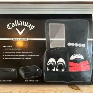 Callaway Trunk Locker Golf Pro Storage Organizer Sports New In Box Father’s Day